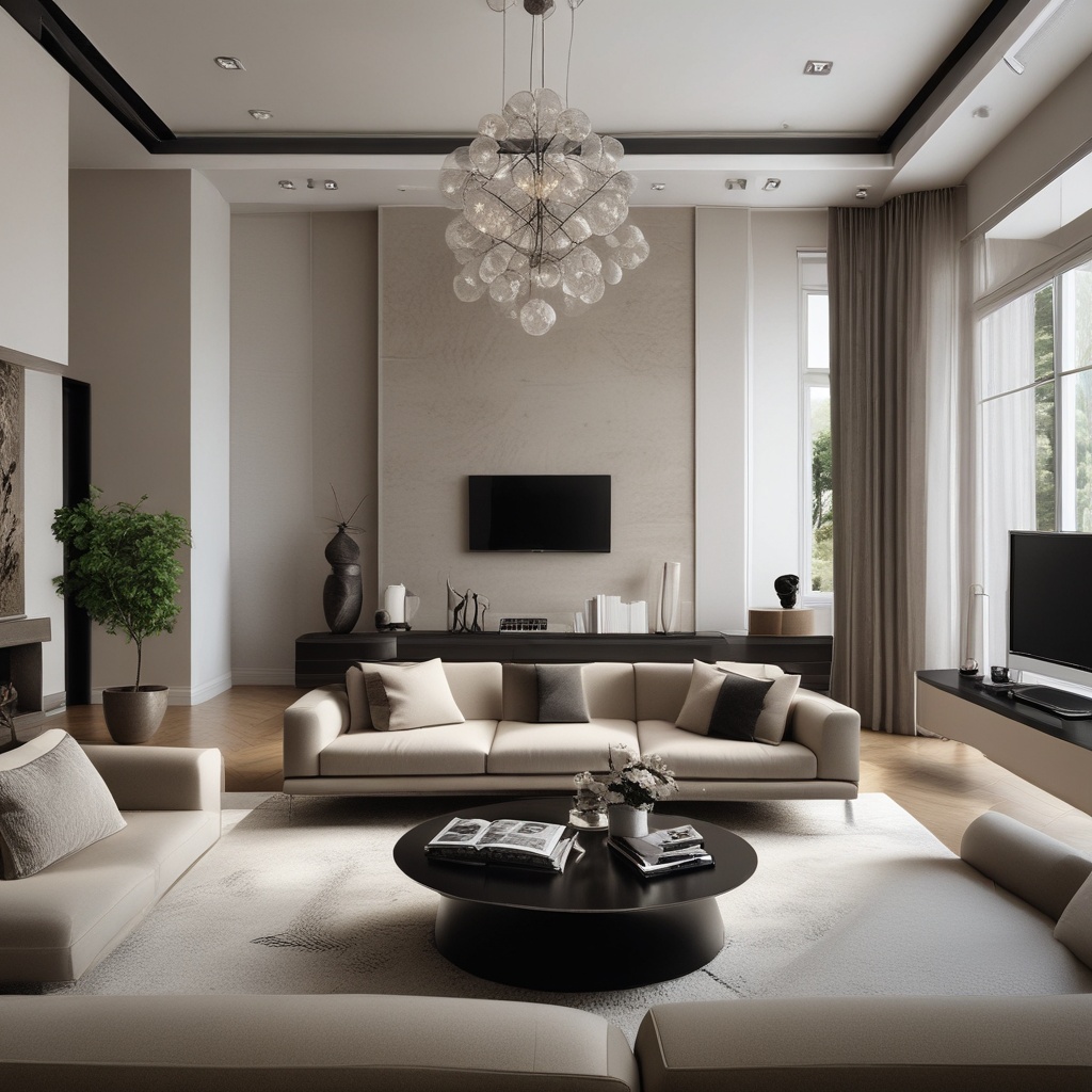 Contemporary living room design